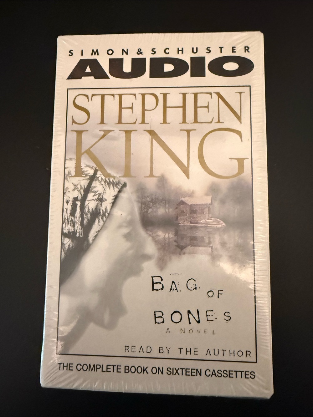 Stephen King Bag of Bones Complete Book on 16 Cassettes English Audiobook NEW